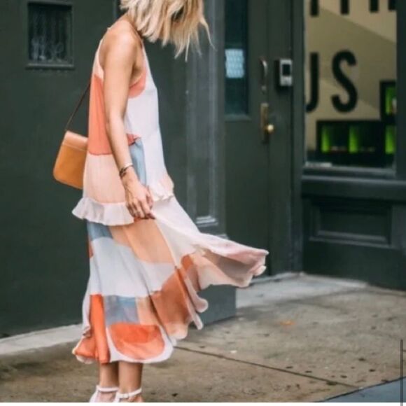 New zimmermann silk color block dress - Picture 5 of 11